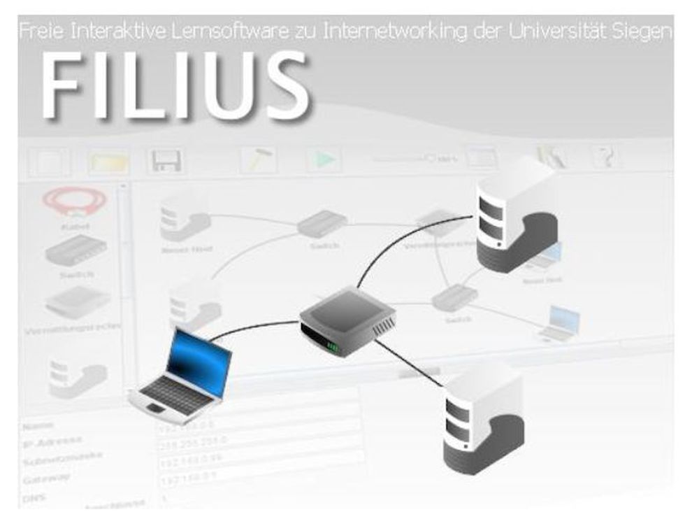 Netzwerksimulation mit Filius