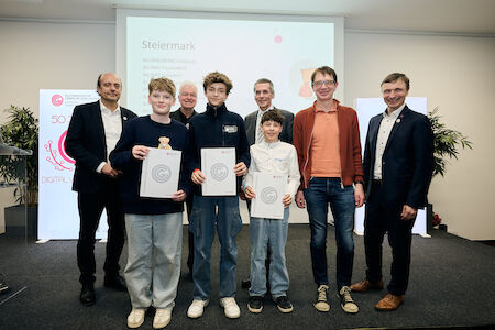 Preisträger unserer Schule, Foto: Barbara Wirl